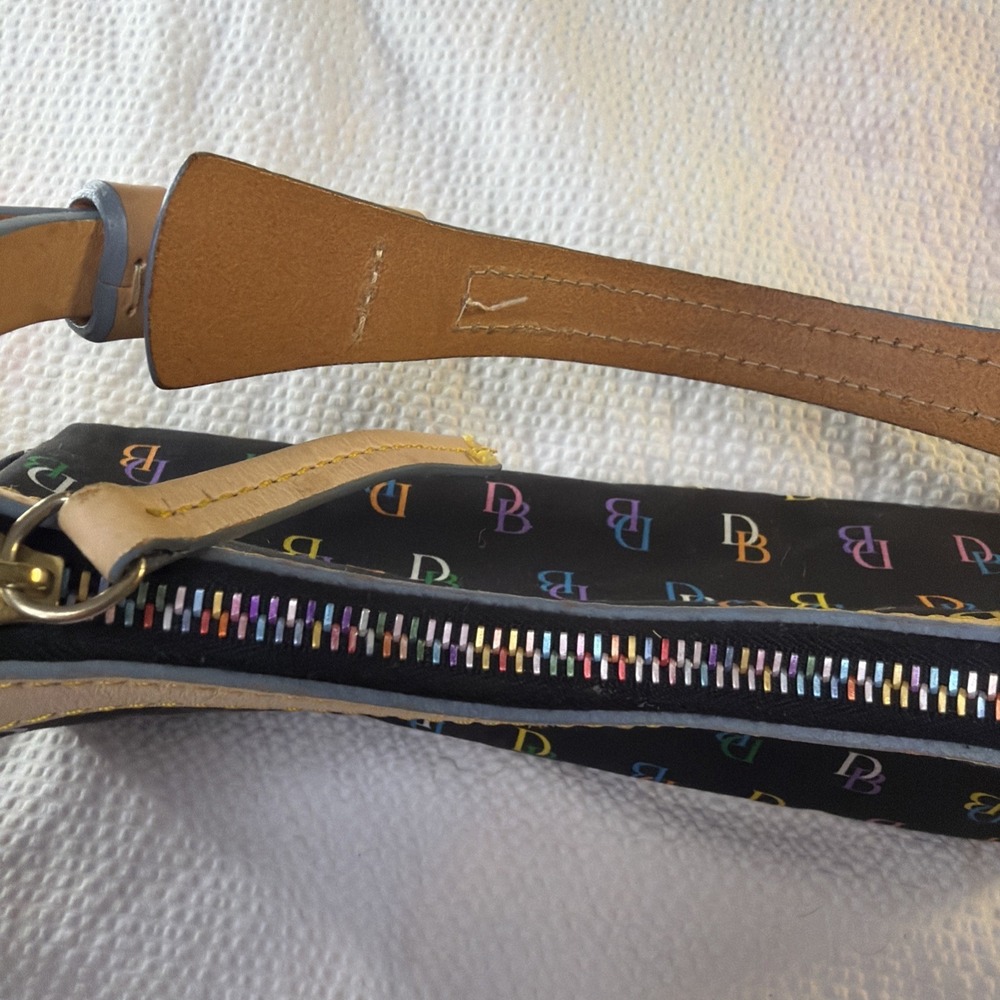 Vintage Dooney and Bourke multicolored handbag Black / Multicolored - Picture 2 of 11